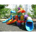 Children Playground for Both Indoor and Outdoor, Pleastic Slide